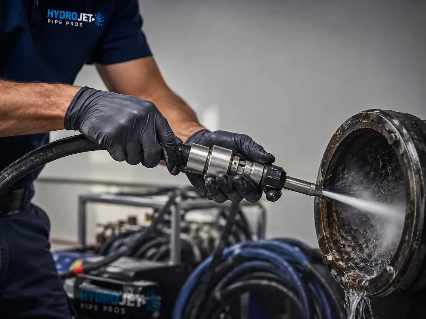 Hydro Jet Pipe Descaling in Rockville, VA